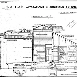 L&N. W. R Alterations & Additions to Smethwick Station Drawing no. 3 [1891]