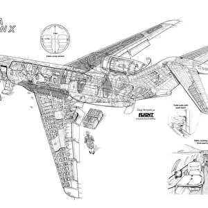 Popular Themes Collection: Cessna Cutaway