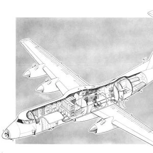 De Havilland Canada Dash 7R Cutaway Drawing