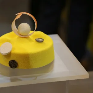 Sponge cake at the Taipei Bakery Show 2014