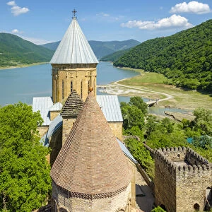 Ananuri Castle complex on the Aragvi River, Ananuri, Mtskheta-Mtianeti, Georgia