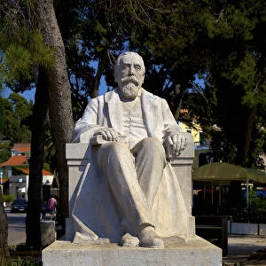 Baltazar Bogisic Statue, Cavtat, Dalmatia, Croatia