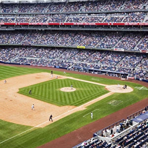 Baseball at Yankee Stadium, Bronx, New York, USA