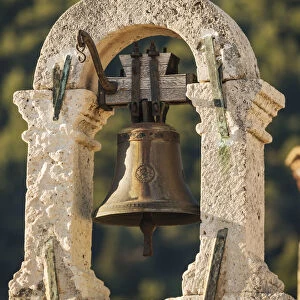 Detail of Bell Tower, City Walls, Dubrovnik, Croatia