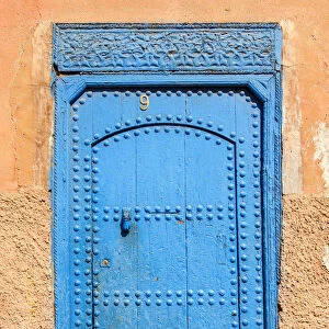 Blue Door, Morocco, High Atlas, Marrakech, imperial city