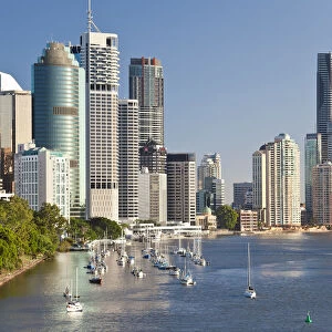 Brisbane skyline, Queensland, Australia