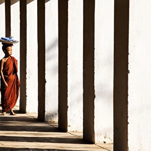 A Buddhist monk, Mandalay, Burma / Myanmar