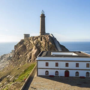 Cape Vilan Lighthouse, Costa Morte, La Coruna Province, Galicia, Spain