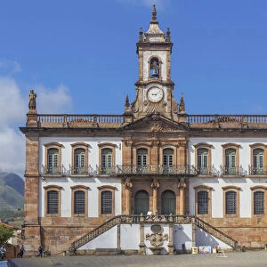 Casa da Camara e Cadeia, town hall, 1863, Ouro Preto, Minas Gerais state, Brazil