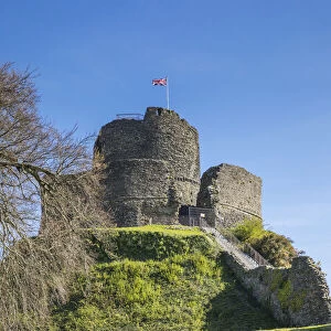 Castle at Launceston, Cornwall, England, UK