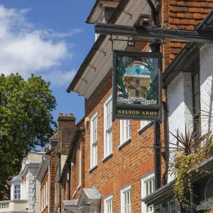 Castle Street, Farnham, Surrey, England, UK