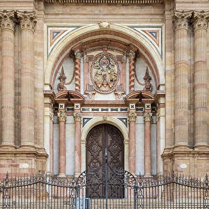 Cathedral, Plaza del Obispo, Malaga City, Andalusia, Spain