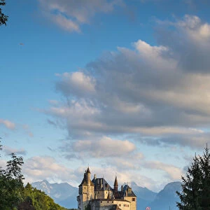 Chateau de Menthon-Saint-Bernard, Lake Annecy, Haute-Savoie, Rhone-Alpes, France