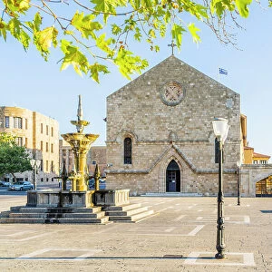 Church of the Annunciation of the Theotokos, Rhodes Town, Rhodes, Dodecanese Islands, Greece