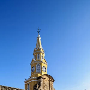 Clock Tower, Cartagena, Bolivar Department, Colombia