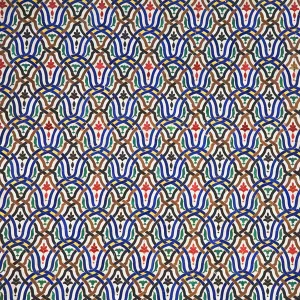 Coloured tiles, <br>Royal Palace, <br>Fez-el-Jedid, <br>Fez (Fes)