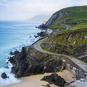 Coumeenoole beach (Slea Head), Dingle peninsula, County Kerry, Munster province, Ireland