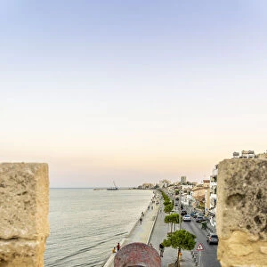 Elevated view over Larnaca, Cyprus
