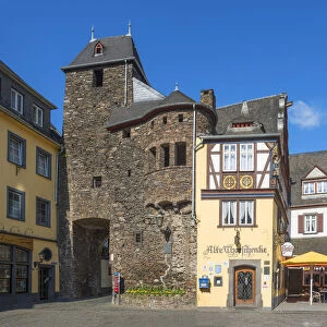 Ender Gate with Alte Thorschenke, Cochem, Mosel valley, Eifel, Rhineland-Palatinate