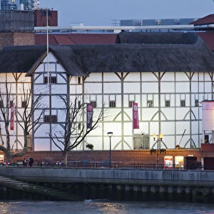 England, London, Southwark, Shakespeares Globe Theatre