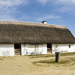 A farm of the Nagykunsag region. Open-air museum (Skanzen) near Szentendre. Hungary