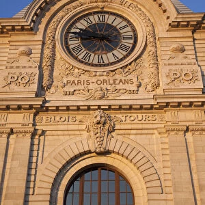 France, Paris, Musee d Orsay, Clock Face