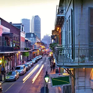 French Quarter, Bourbon Street, New Orleans, Louisiana, USA