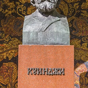 Grabe of painter Arkhip Kuindzhi, Tikhvin Cemetery, Alexander Nevsky Lavra, Saint