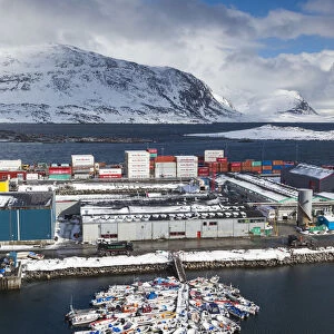 Greenland, Nuuk, commercial port