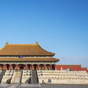 The Hall of Supreme Harmony in the Forbidden City. Beijing, Peoples Republic of China