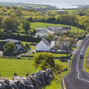 Ireland, County Clare, The Burren, Ballyvaughan, country road N 67