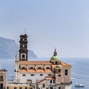Italy, Campania, Amalfi Coast, Salerno district. Peninsula of Sorrento. Atrani