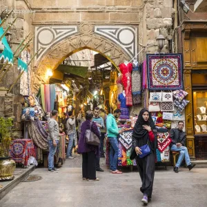 Khan el-Khalili bazaar (Souk), Cairo, Egypt