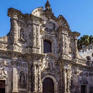 La Compania Church, Old Town, Quito, Pichincha Province, Ecuador