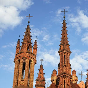 Lithuania, Vilnius, St Annes Church