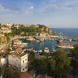 Marina and Roman Harbour, Kaleici, Antalya, Anatolia, Turkey