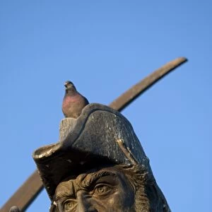 Mexico, San Miguel de Allende, Statue of Ignacio Allende