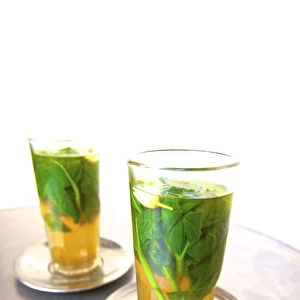 Mint Tea, Tangier, Morocco, North Africa