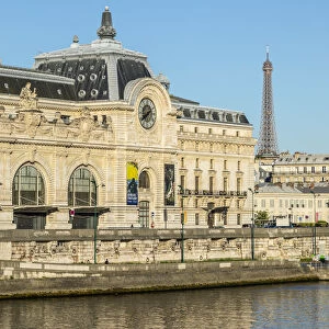 Musee D Orsay & Eiffel Tower, Paris, France