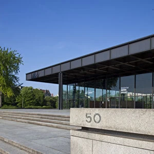 Neue Nationalgalerie (by Mies van der Rohe), Berlin, Germany