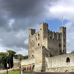 Rochester castle, Rochester, Kent, England, UK