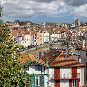 Saint-Jean-de-Luz town and port, Pyrenees-Atlantiques, Nouvelle Aquitaine, France