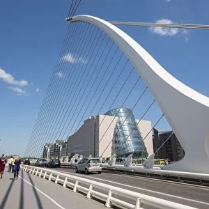 Samuel Beckett Bridge, Dublin, Leinster province, Ireland, Europe