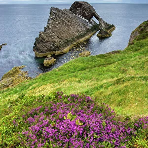Scotland, Bow Fiddle Rock, rock sculpture