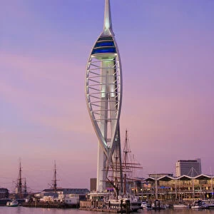 Spinnaker Tower, Portsmouth, Hampshire, England, UK