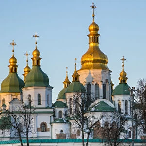 St. Sophias Cathedral, Sofiyivska Square, Kiev (Kyiv), Ukraine