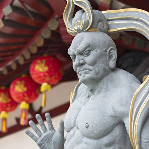 Statue at Buddha Tooth Relic Temple, Chinatown, Singapore