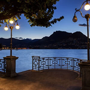 Switzerland, Ticino Canton, Lake Lugano, Lugano