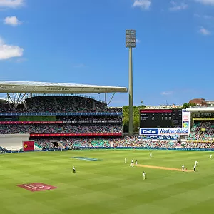 Test cricket match at Sydney Cricket Ground, Sydney, New South Wales, Australia