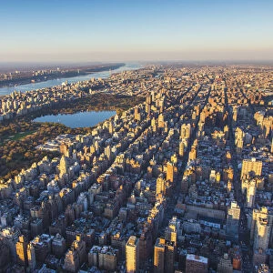 Upper East Side and Central Park, Manhattan, New York City, New York, USA